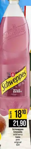Jip Schweppes limonáda wild berry pink original nabídka