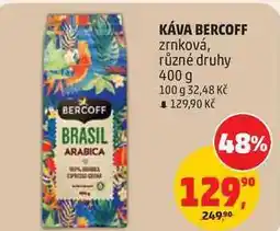 Penny Market KÁVA BERCOFF zrnková, různé druhy nabídka
