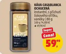 Penny Market KÁVA CASABLANCA OCHUCENÁ instantní, s příchutí lískového oříšku, vanilky nabídka