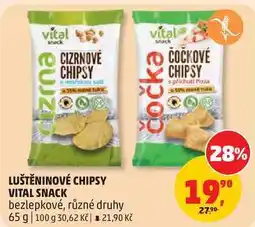 Penny Market LUŠTĚNINOVÉ CHIPSY VITAL SNACK bezlepkové, různé druhy nabídka