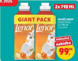 Penny Market AVIVÁŽ LENOR různé druhy nabídka