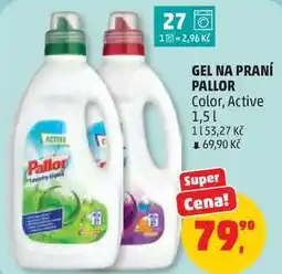 Penny Market GEL NA PRANÍ PALLOR Color, Active nabídka