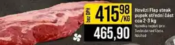 Jip Hovězí Flap steak pupek střední část nabídka