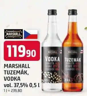 Trefa MARSHALL TUZEMÁK, VODKA vol. 37,5% nabídka