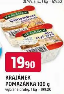 Trefa KRAJÁNEK POMAZÁNKA nabídka