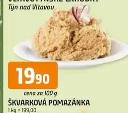Trefa ŠKVARKOVÁ POMAZÁNKA nabídka