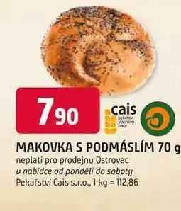 Trefa MAKOVKA S PODMÁSLÍM nabídka