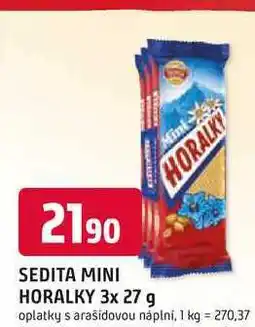 Trefa SEDITA MINI HORALKY nabídka