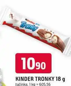 Trefa KINDER TRONKY nabídka