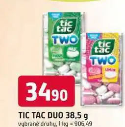 Trefa TIC TAC DUO nabídka