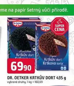 Trefa DR. OETKER KRTKŮV DORT nabídka