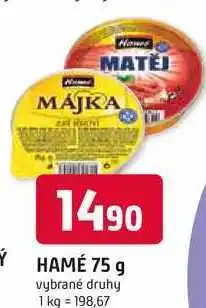 Trefa HAMÉ nabídka