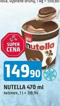 Trefa NUTELLA 470 ml kelímek nabídka