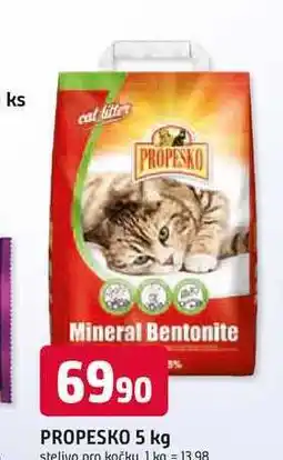 Trefa PROPESKO 5 kg stelivo pro kočku nabídka