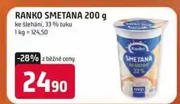 Trefa RANKO SMETANA 200 g ke šlehání, 33% tuku nabídka