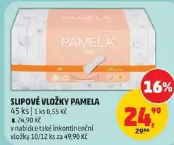 Penny Market SLIPOVÉ VLOŽKY PAMELA, 45 ks nabídka