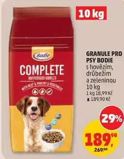 Penny Market GRANULE PRO PSY BODIE s hovězím nabídka