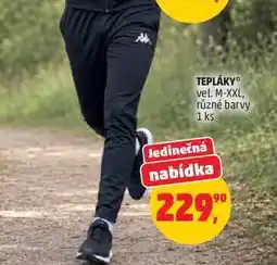 Penny Market TEPLÁKY Kappa vel. M-XXL, různé barvy, 1 ks nabídka