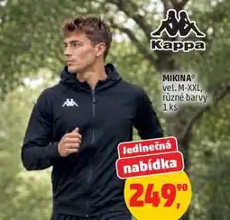 Penny Market MIKINA Kappa vel. M-XXL, různé barvy, 1 ks nabídka