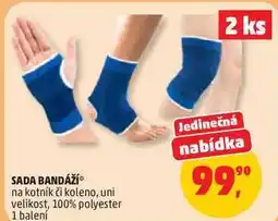 Penny Market SADA BANDÁŽĺ na kotník či koleno, uni velikost, 100% polyester, 1 balení nabídka