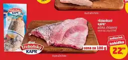Penny Market TŘEBOŇSKÝ KAPR půlka, chlazený nabídka