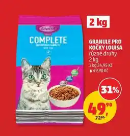 Penny Market GRANULE PRO KOČKY LOUISA různé druhy nabídka