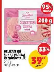 Penny Market DELIKATESNÍ ŠUNKA VAŘENÁ ŘEZNÍKŮV TALÍŘ nabídka