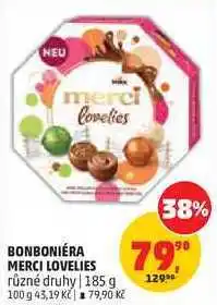 Penny Market BONBONIÉRA MERCI LOVELIES různé druhy nabídka
