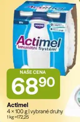 Hruška Actimel nabídka