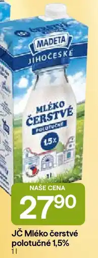 Hruška JČ Mléko čerstvé polotučné 1,5% nabídka