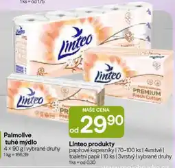 Hruška Linteo produkty nabídka