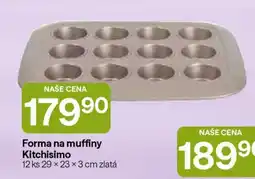 Hruška Forma na muffiny Kitchisimo nabídka