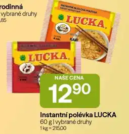 Hruška Instantní polévka Lucka nabídka