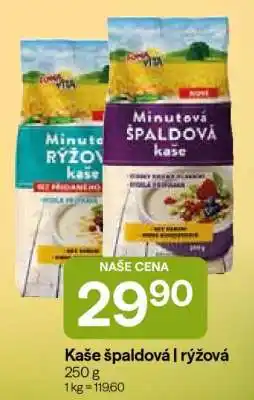 Hruška Kaše špaldová, rýžová nabídka