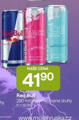 Hruška Red Bull nabídka