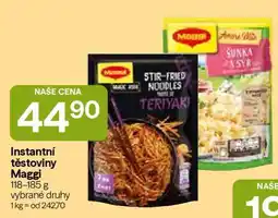 Hruška Instantní těstoviny Maggi nabídka