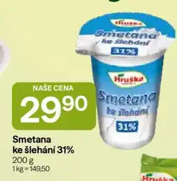 Hruška Smetana ke šlehání 31 % nabídka