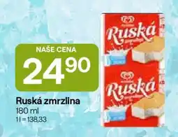 Hruška Ruská zmrzlina nabídka