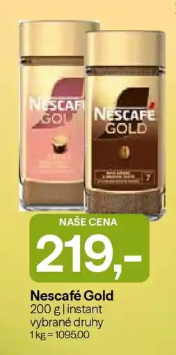 Hruška Nescafé Gold nabídka