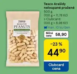 Tesco Tesco Arašídy neloupané pražené nabídka