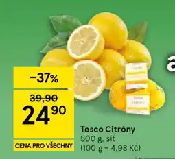 Tesco Tesco Citróny nabídka