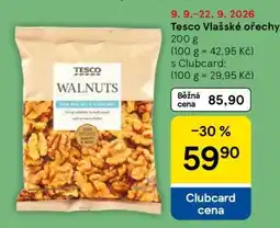 Tesco TESCO Vlašské ořechy nabídka