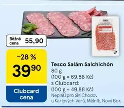 Tesco Tesco Salám Salchichón nabídka