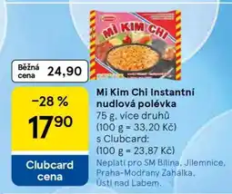 Tesco Mì Kim Chi Instantní nudlová polévka nabídka