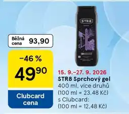 Tesco STR8* sprchový gel nabídka