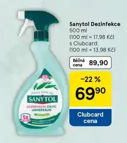 Tesco Sanytol dezinfekce nabídka