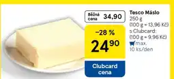 Tesco Tesco Máslo nabídka