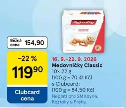 Tesco Medovníčky Classic nabídka