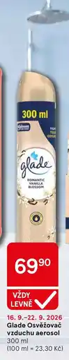 Tesco Glade Osvěžovač vzduchu aerosol nabídka