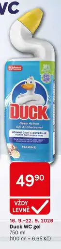 Tesco Duck WC gel nabídka